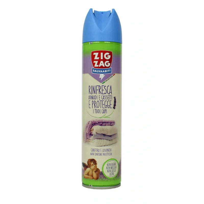 Zig Zag Antitarme spray all’essenza di Canfora e Lavanda