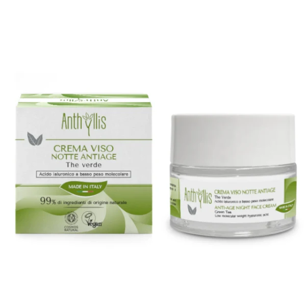 ANTHYLLIS Crema Antiage - NOTTE - TE' VERDE - 50 ml