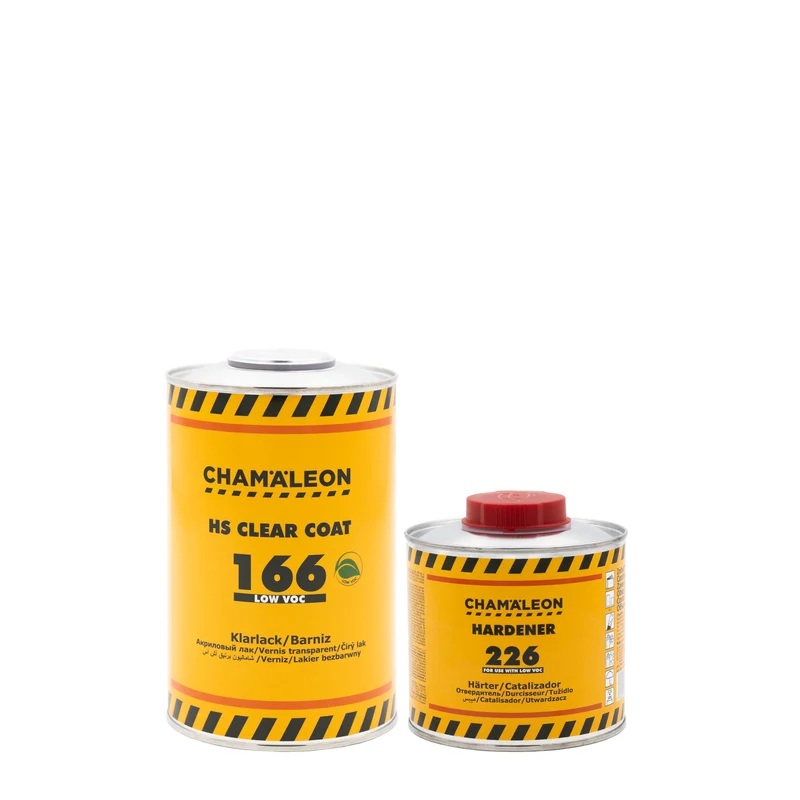 Chamaleon HS 2K Clear Coat LOW VOC 166 con catalizzatore