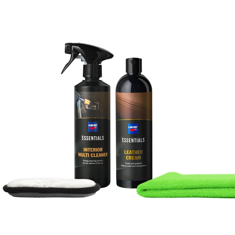 Cartec Essentials Kit Pulizia e Protezione Pelle Il Preparatore 2.0