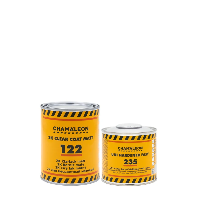 Chamaleon 2K Clear Coat Matt 122 con catalizzatore