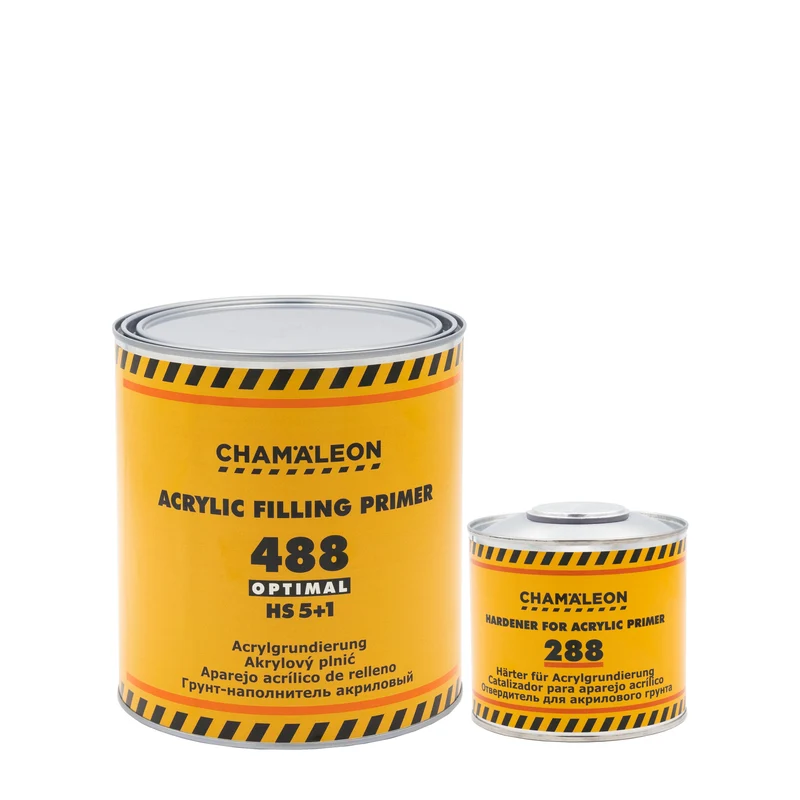 Chamaleon 2K Acrylic Filling Primer HS 5:1 488 con catalizzatore