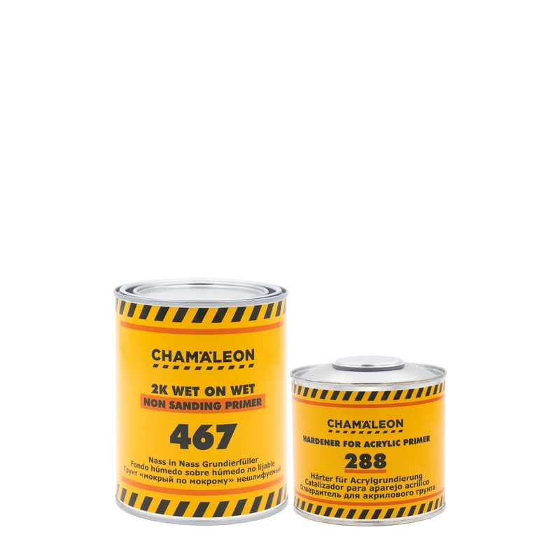 Chamaleon 2K Wet on Wet Primer 5:1 467 con catalizzatore