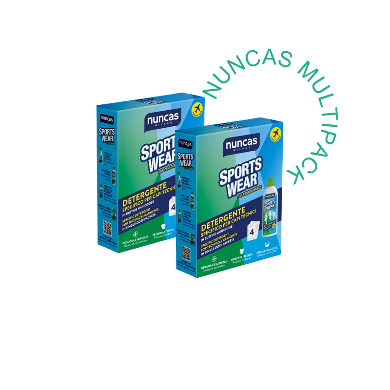 Sportswear Detergente Specifico in bustine monodose - Multipack 2 scatole