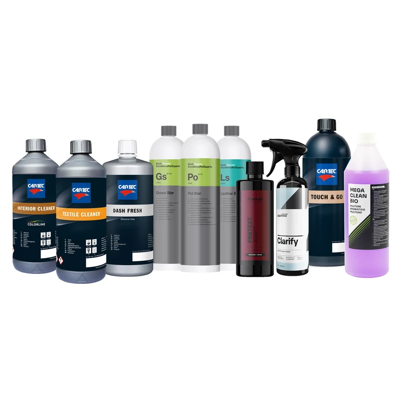 Carismatix Kit Pulizia e Protezione Interni Auto Pro