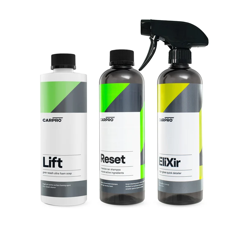CARPRO Kit Lavaggio e Protezione Auto Basic