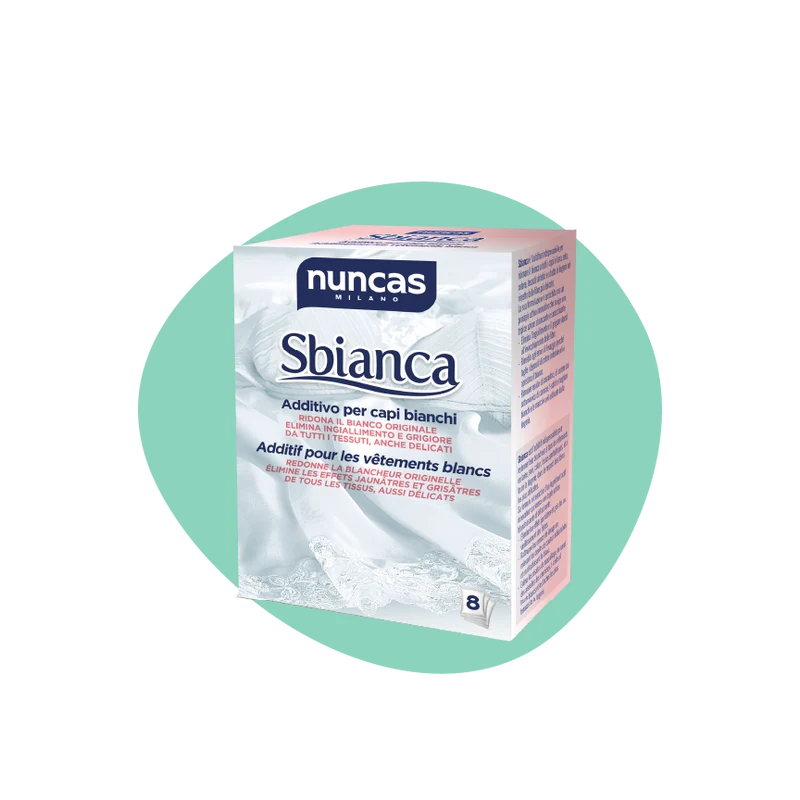 Sbianca - Additivo sbiancante in polvere per capi