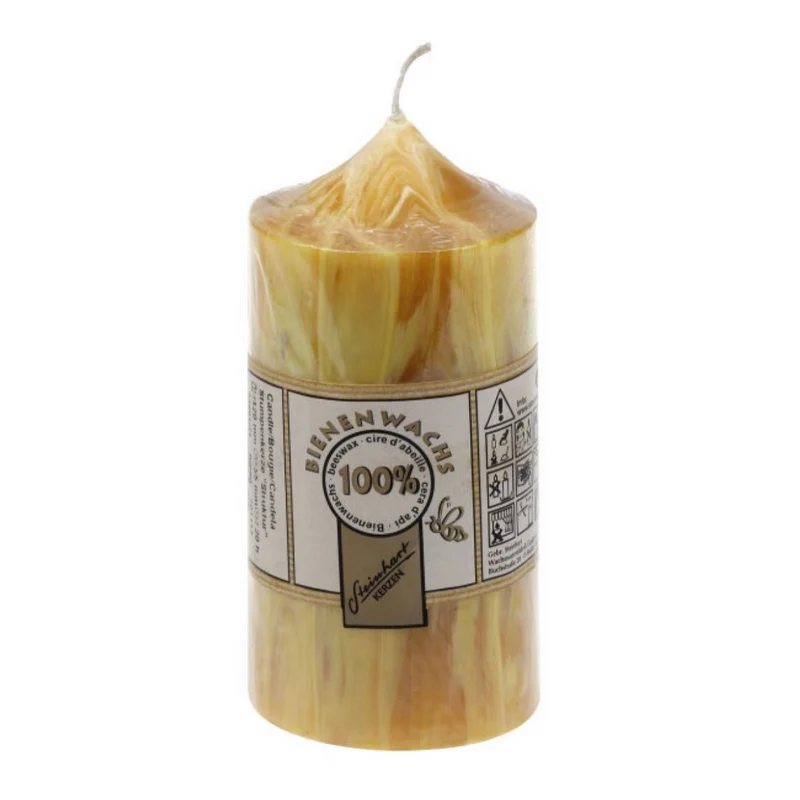 Candela Cilindrica 100% Cera d'Api Steinhart 90/45 mm