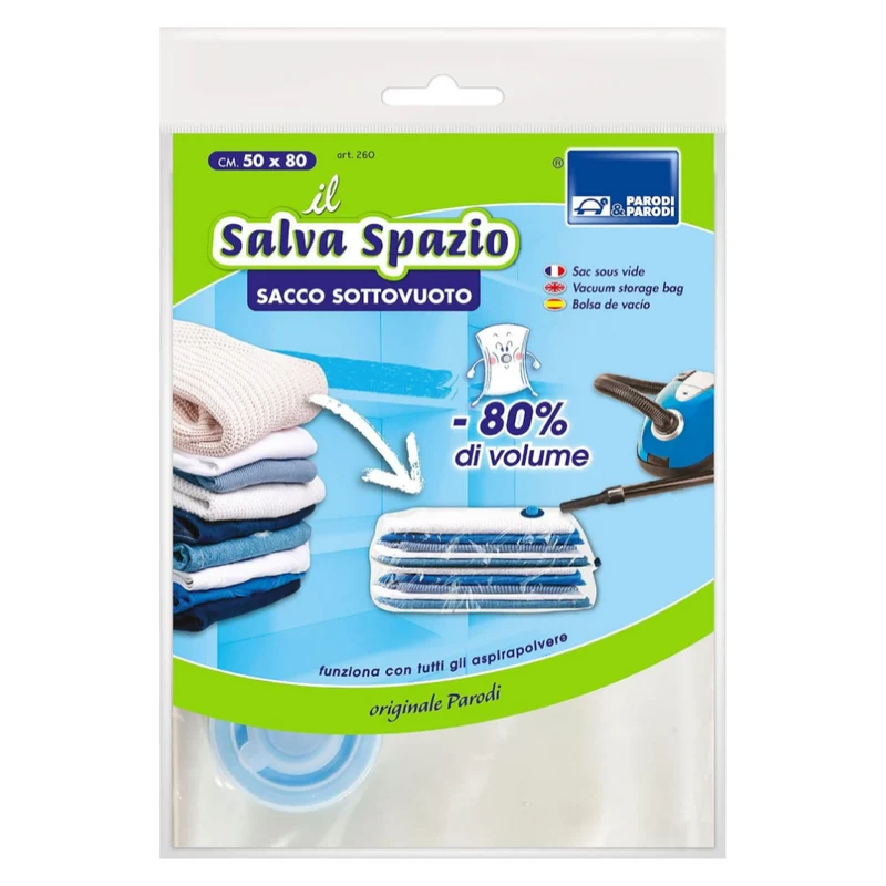Sacco sottovuoto salvaspazio cm 50x80