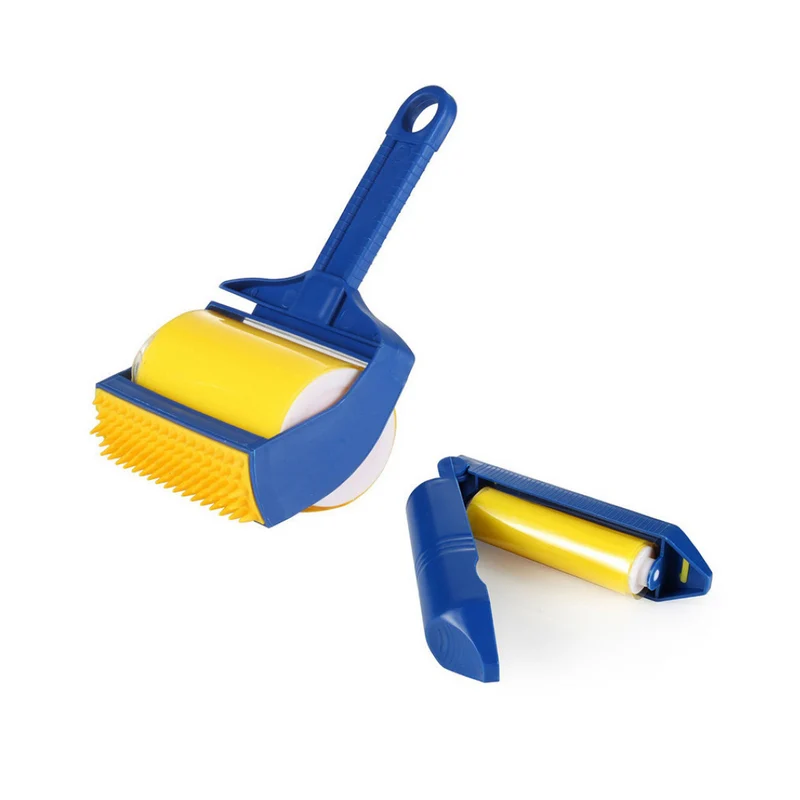 Rullo Levapelucchi in Silicone Riutilizzabile con Rullo da Viaggio