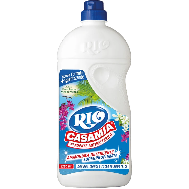 Lavapavimenti Multiuso Freschezza Mediterranea Bianco Rio Casamia 1,25Lt