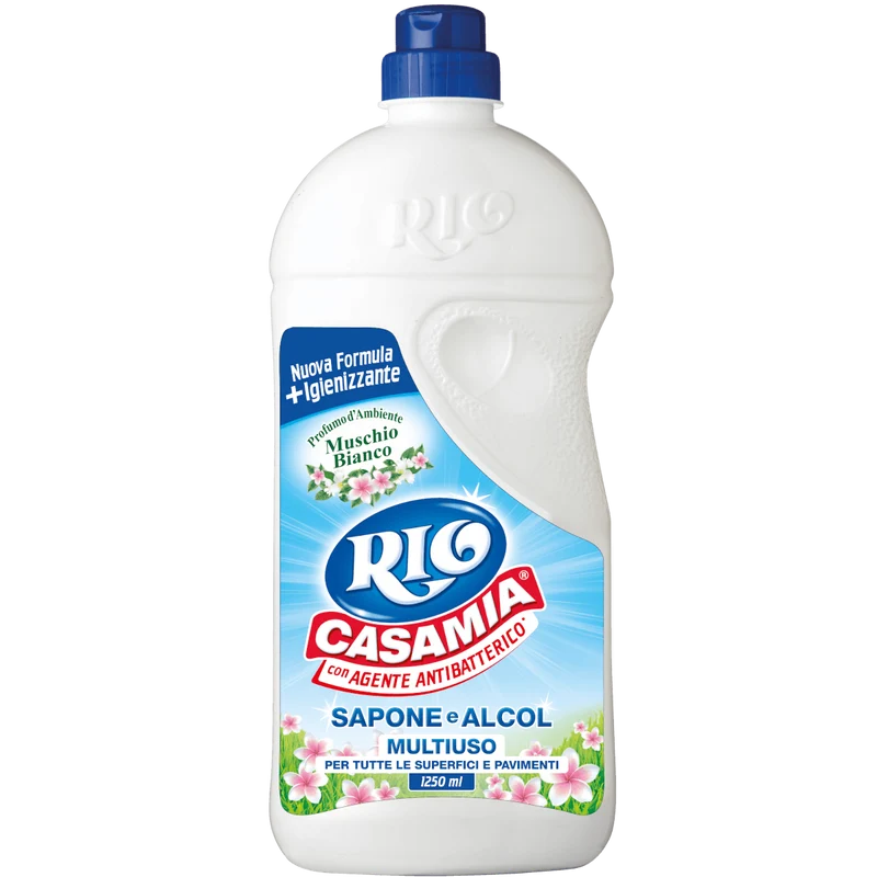 Lavapavimenti Multiuso Muschio Bianco Rio Casamia 1,25Lt