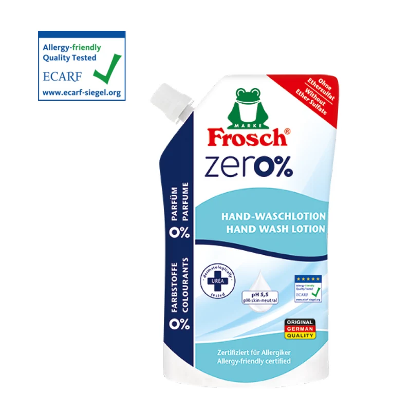 Frosch Sapone Liquido per mani Zero% senza profumo