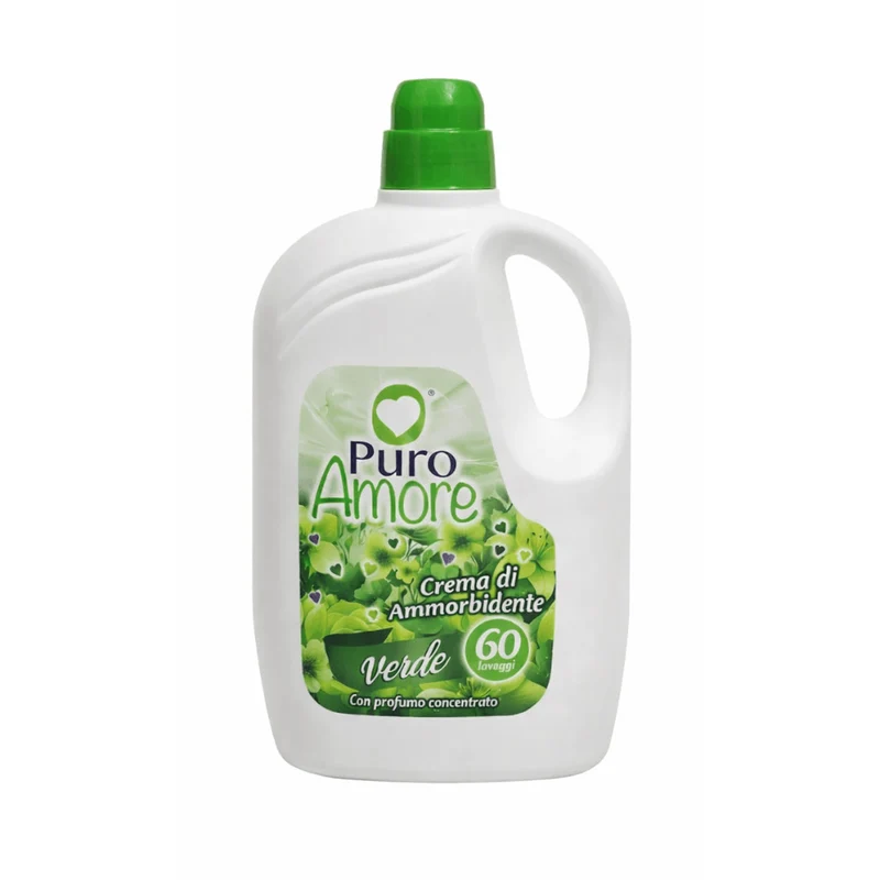 Crema di Ammorbidente Puro Amore Verde 60 lavaggi