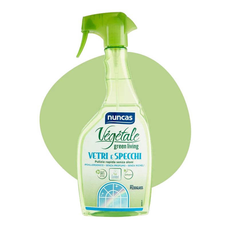 Vegetale Detergente Specifico Vetri e Specchi - 750ml