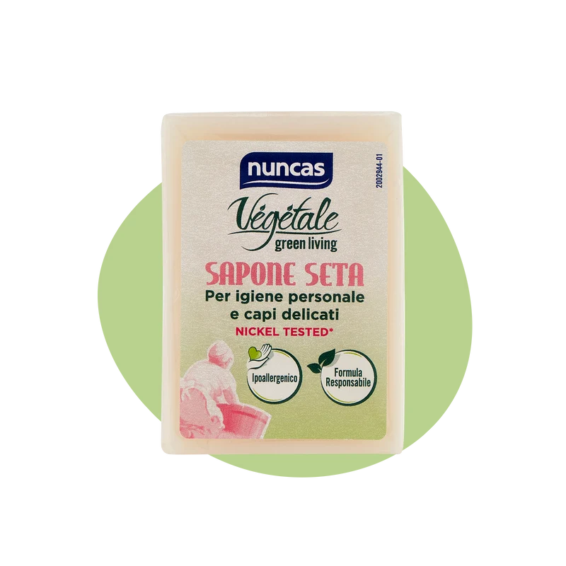 Vegetale Sapone Seta Igiene Personale e Capi Delicati - 150g