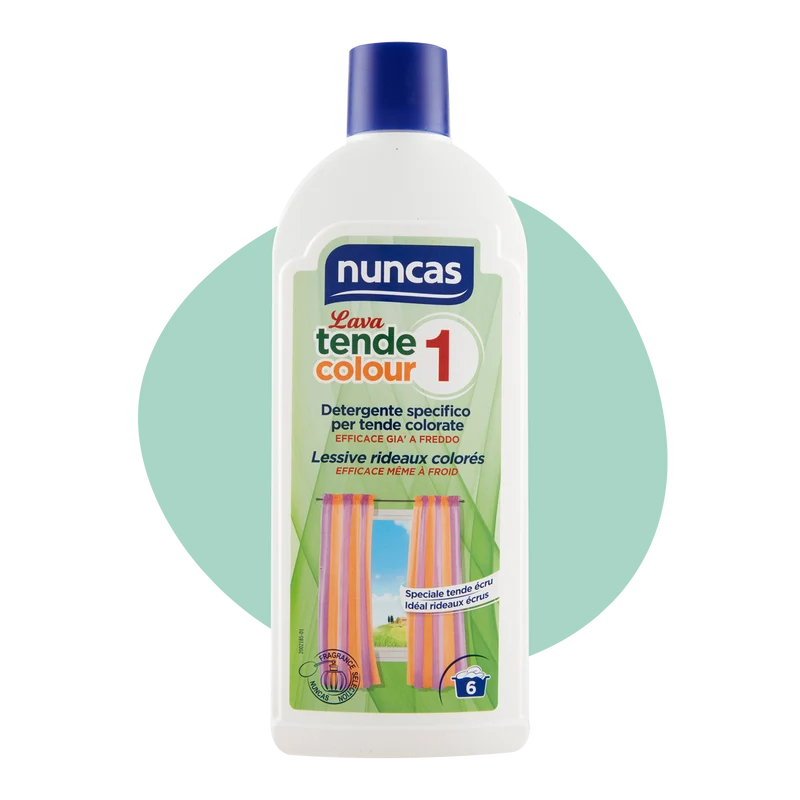 Lava Tende Colour 1 Detergente Specifico Tende Colorate - 500ml