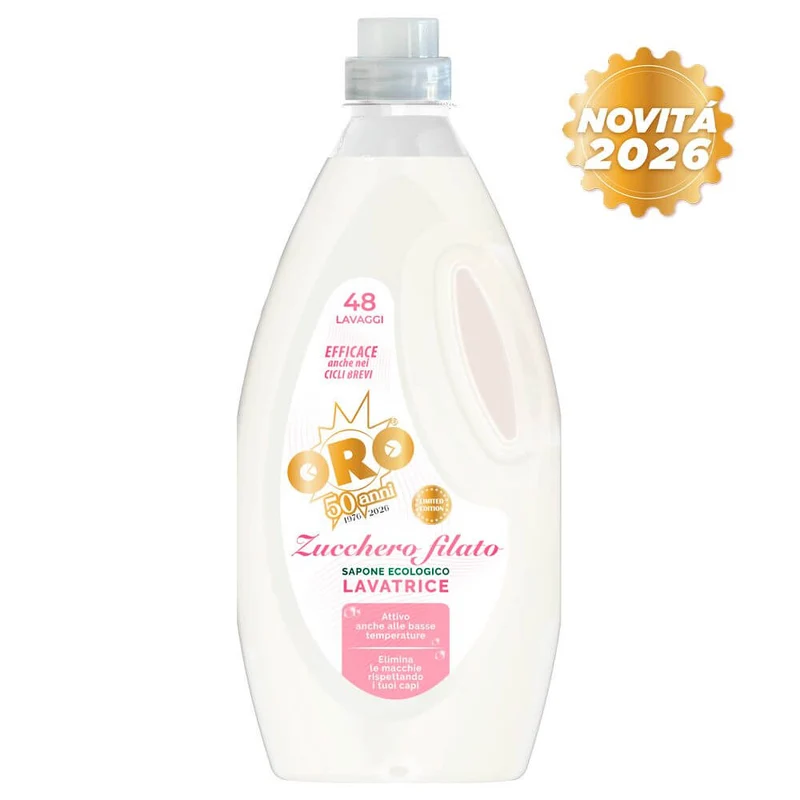 Oro Lavatrice 2200 ml Zucchero Filato