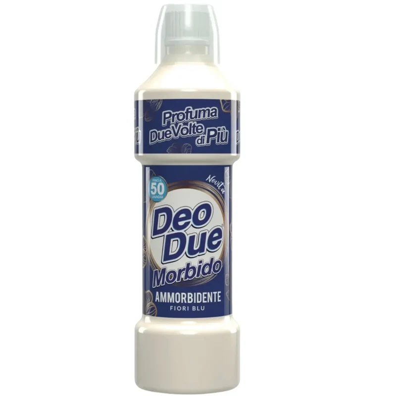 Deo Due Morbido Ammorbidente 1 Lt Fiori Blu