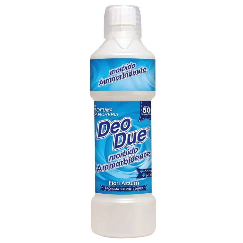 Deo Due Morbido Ammorbidente 1 Lt Fleur Blu
