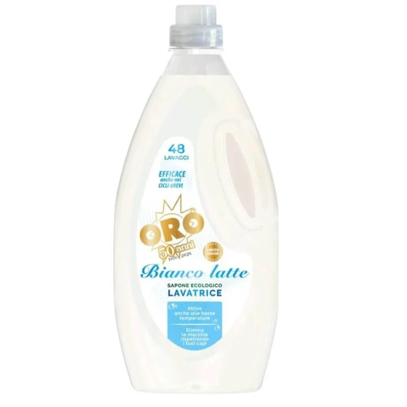 Oro Lavatrice 2200 ml Bianco Latte