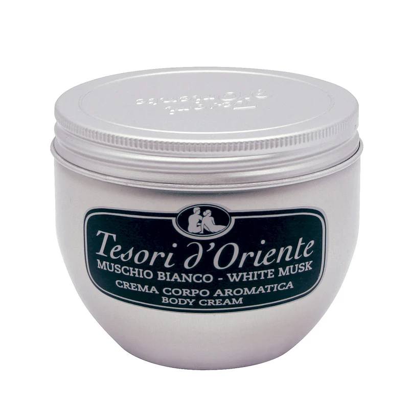 Tesori Crema Corpo Vaso 300ml Muschio Bianco