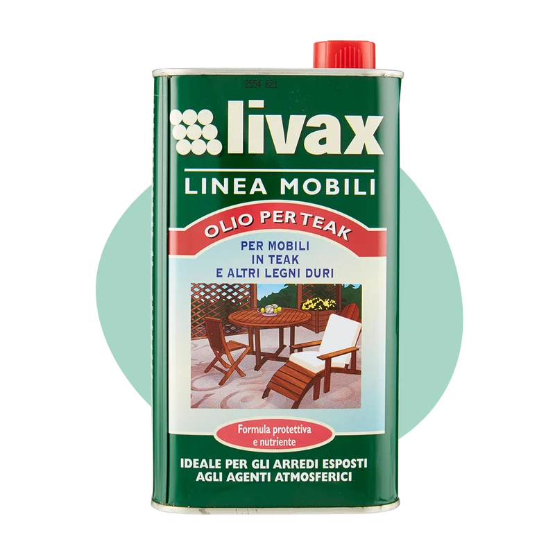 Livax Olio Restauratore Teak - 1000ml
