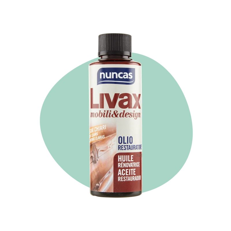 Livax Mobili&Design Olio Restauratore Legni Chiari - 120ml