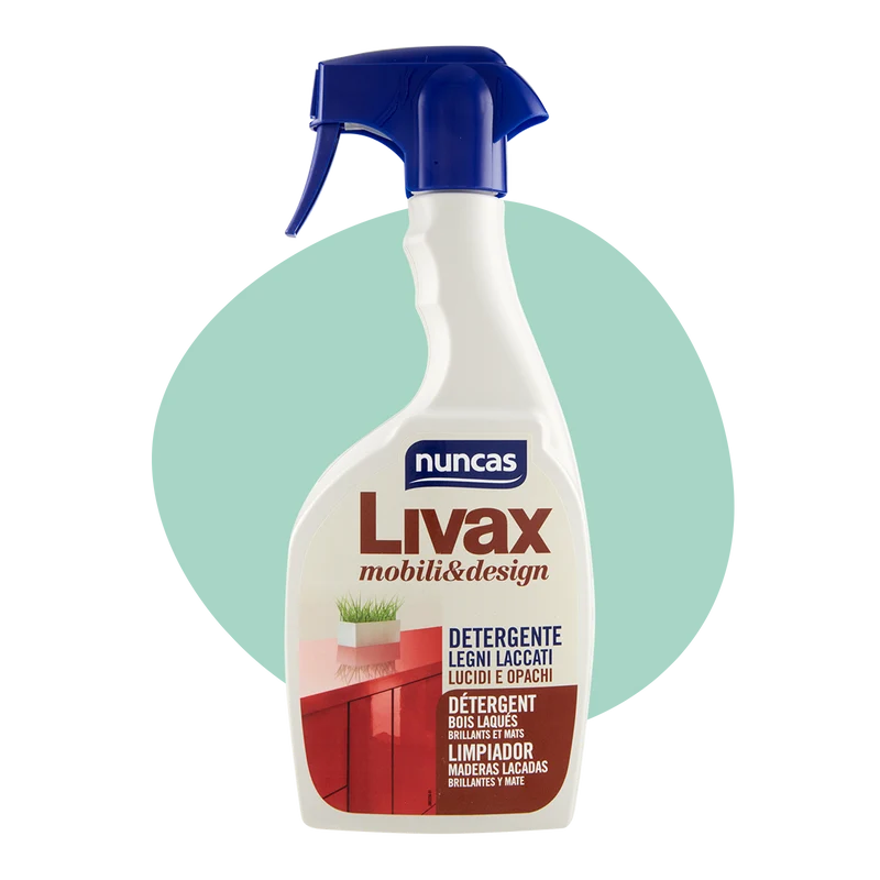 Livax Mobili&Design Detergente Legni Laccati Lucidi e Opachi - 500ml