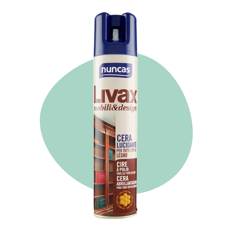 Livax Mobili&Design Cera Lucidante Spray Legno - 300ml