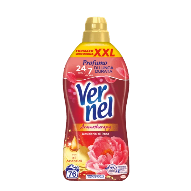 Ammorbidente Concentrato Vernel 1,716ml Desiderio Di Rosa (Copia)