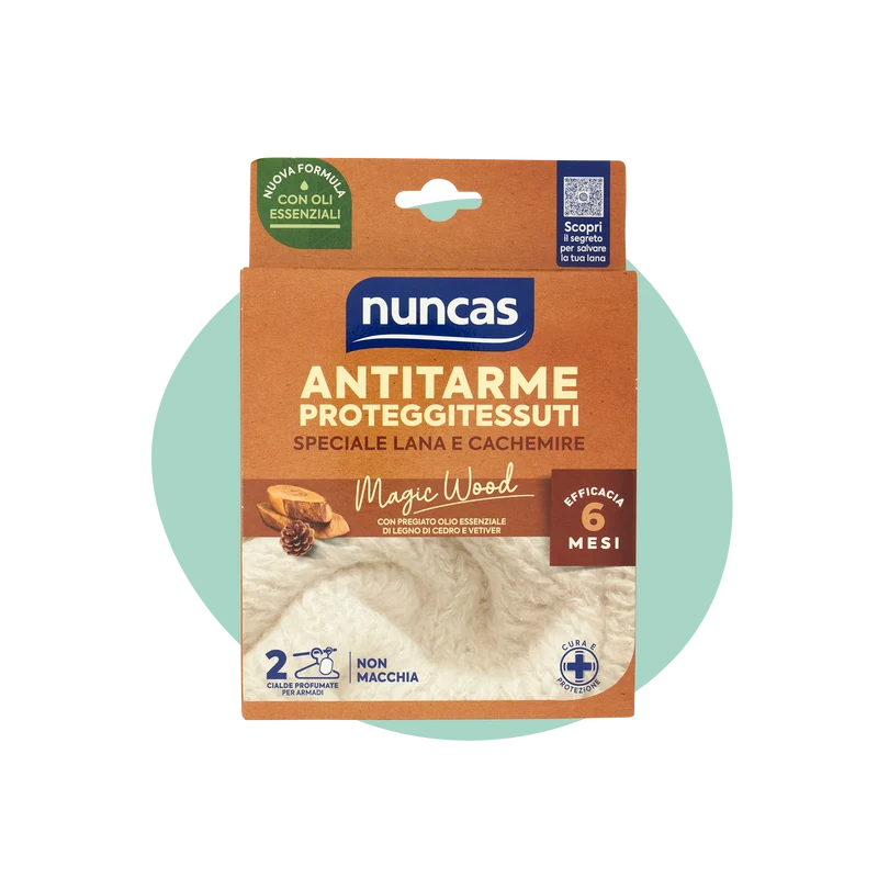 Antitarme proteggitessuti Cialde Magic Wood - 2 pezzi
