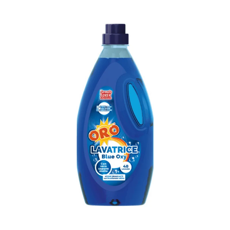 Detergente Lavatrice - Oro Blue Oxy - 2,2LT - 48lav