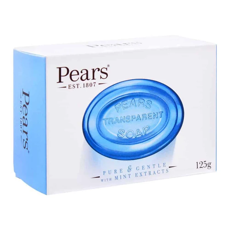 Sapone Pears Blu all'estratto di menta