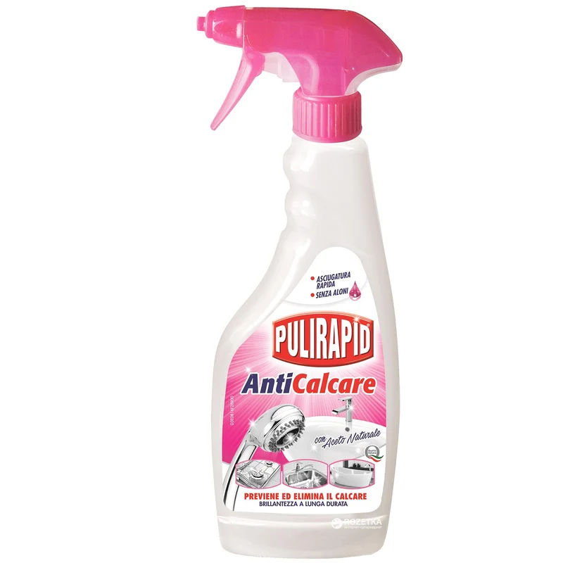 Pulirapid Igienizzante Anticalcare 500ml - Aceto Naturale