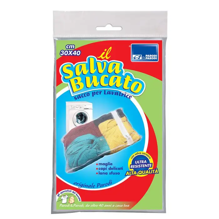 Sacco lavatrice salva bucato 30x40 cm