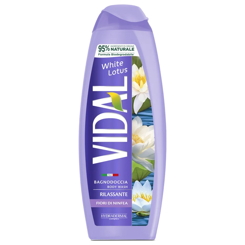 Vidal Bagnodoccia Rilassante con Fiori di Ninfea - 500ml