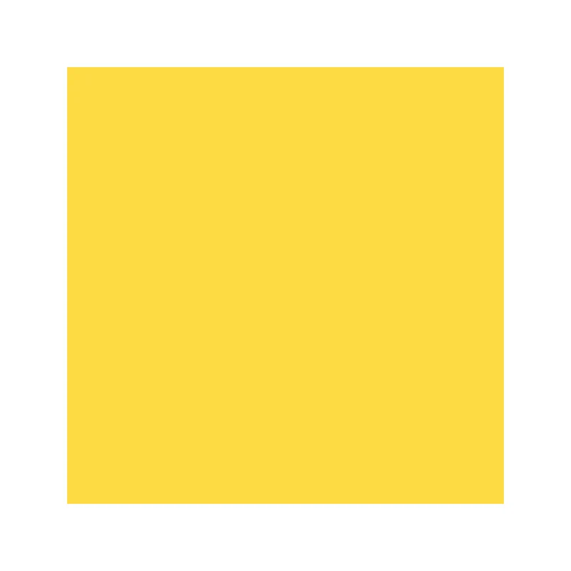 Tovagliolo cellulosa Bio 33 x 33 cm Giallo 3 veli