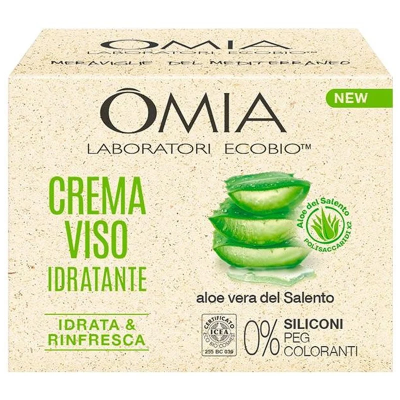 Omia Crema Viso Idratante Aloe del Salento - 50ml