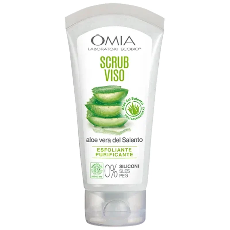 Omia Visage Scrub Viso Aloe Vera - 75ml
