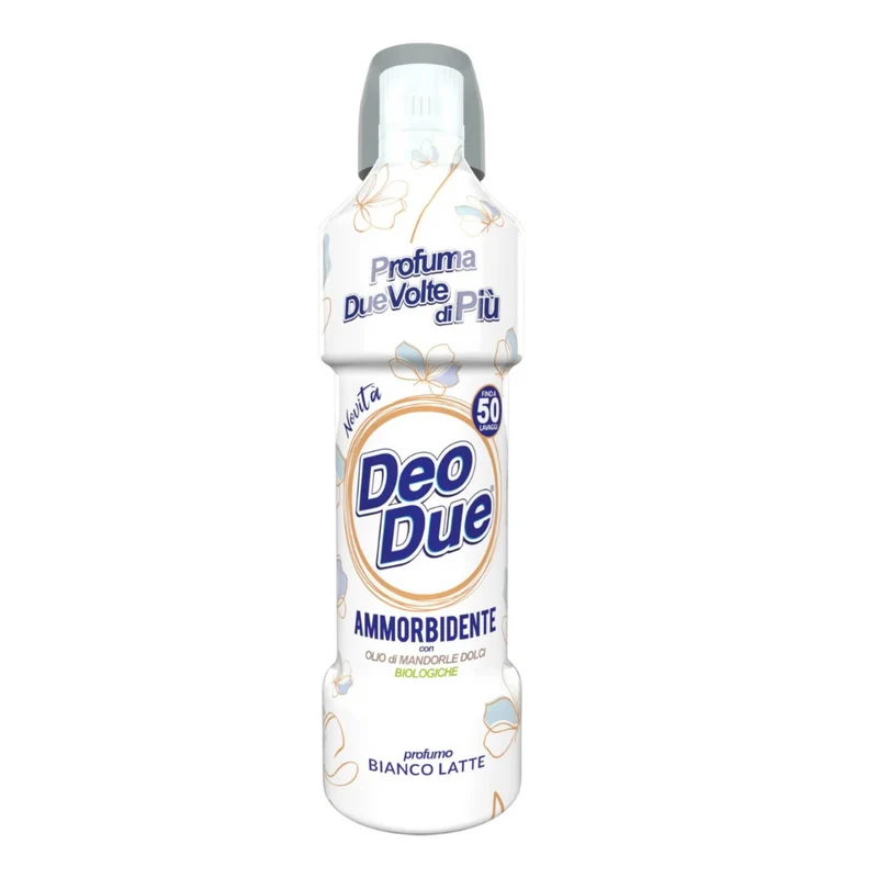 Deo Due Morbido Ammorbidente Biancolatte 50 Lavaggi 1L