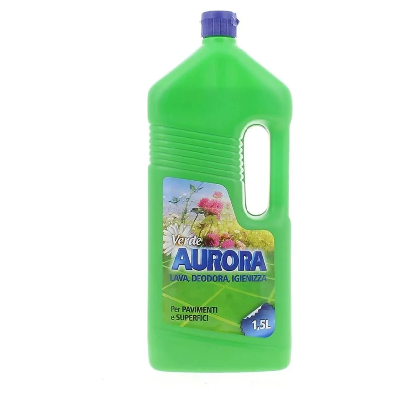 Detersivo Pavimenti Aurora 1,5l Verde
