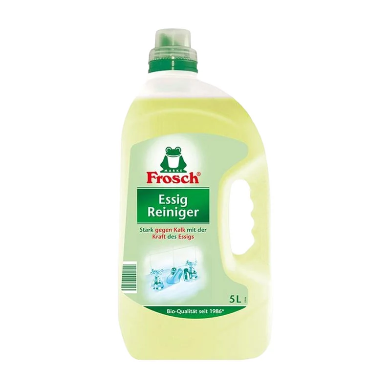 Frosch Detergente Anticalcare all'Aceto Tanica 5L - Formula Ecologica Professionale