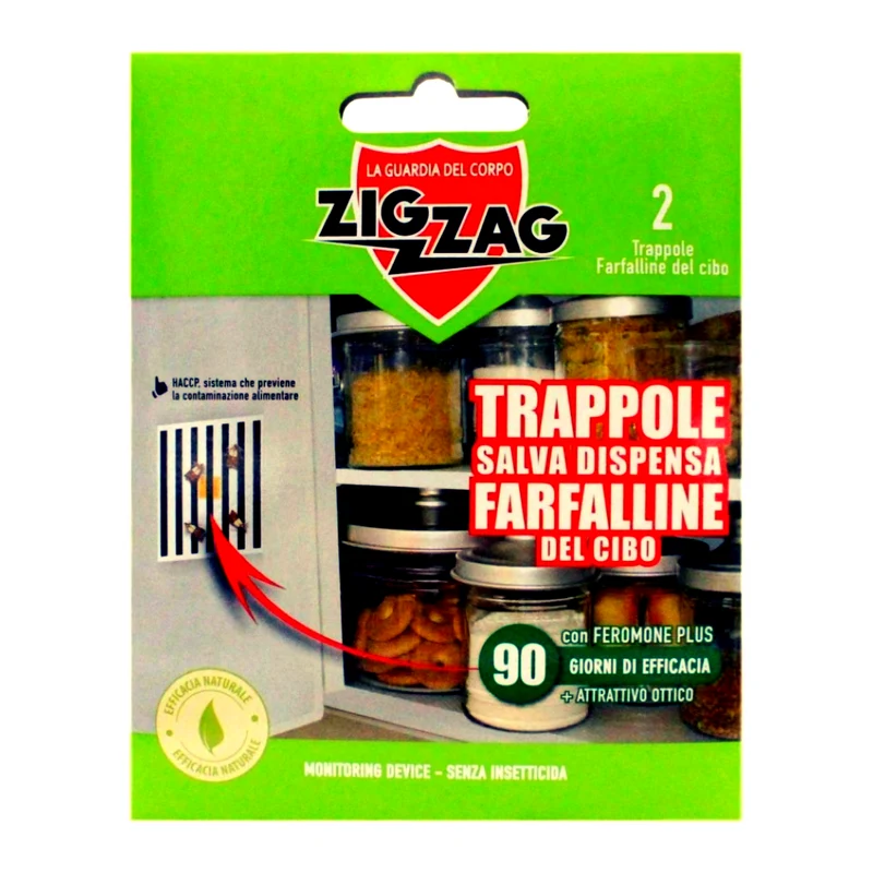 Zig Zag Salva Dispensa Trappola Tarme Con Feromoni