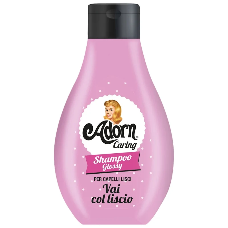 Adorn Caring Shampoo Glossy Capelli Lisci - 250ml