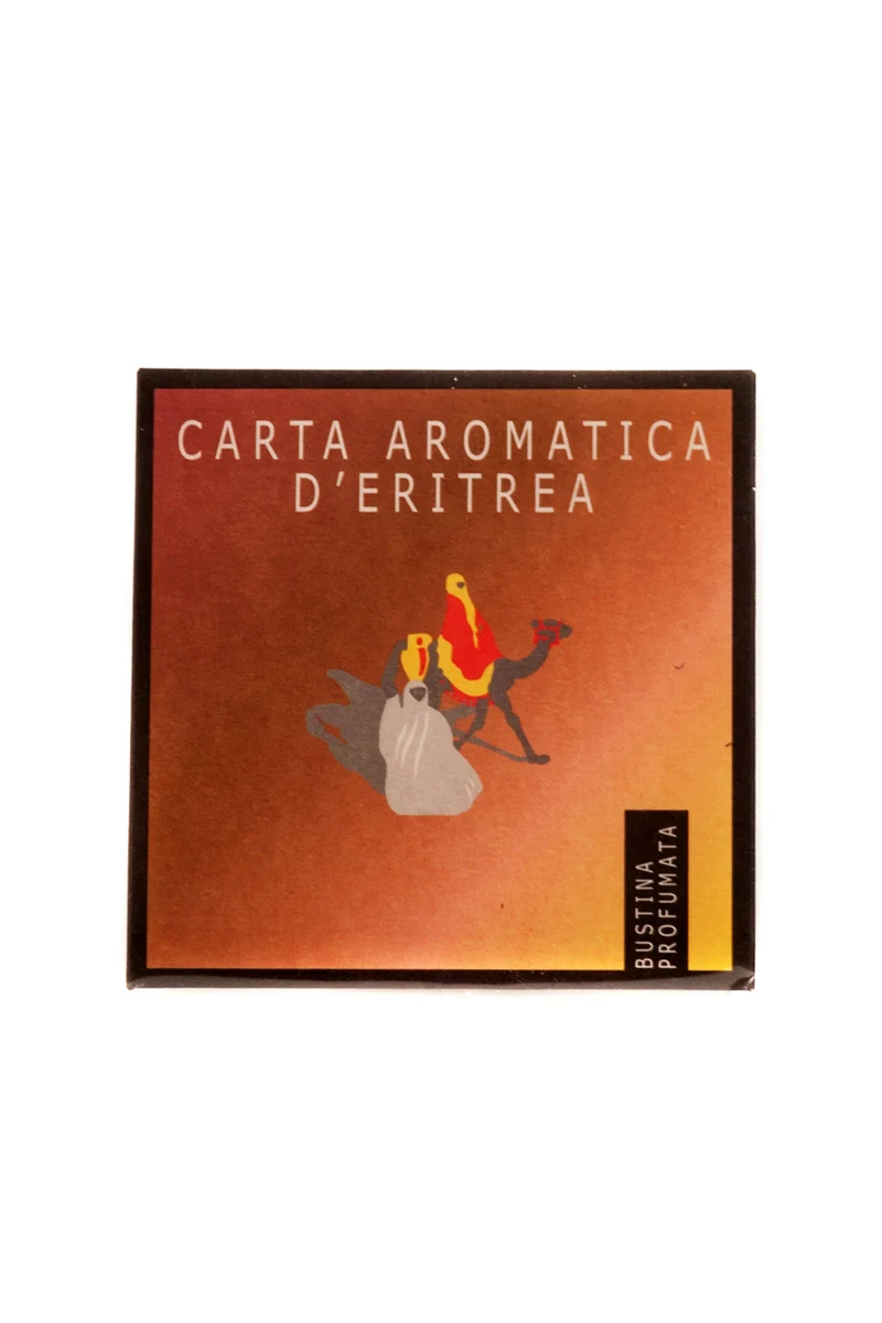Carta Aromatica d’Eritrea Bustina profumata per cassetti