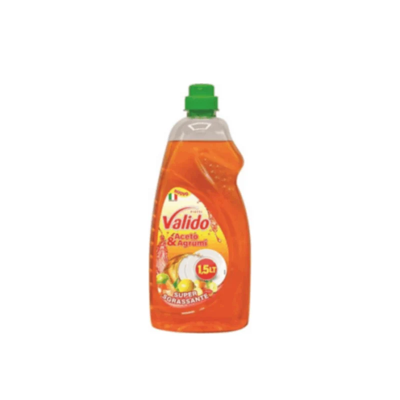 Detersivo Piatti Valido 1,5Lt Aceto E Agrumi