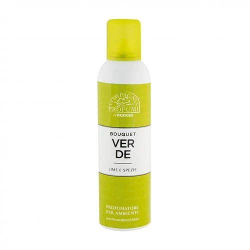 Profumatore per ambiente spray bouquet verde