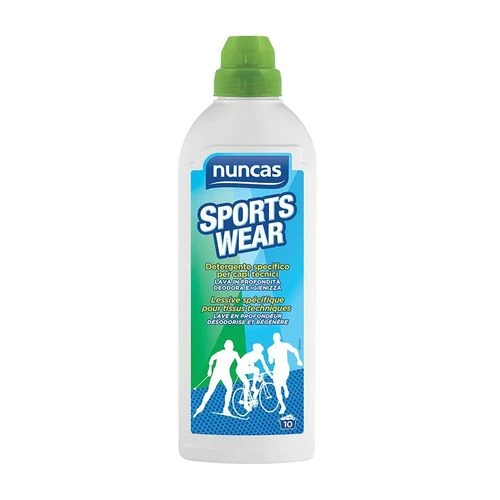 Sportswear detergente specifico