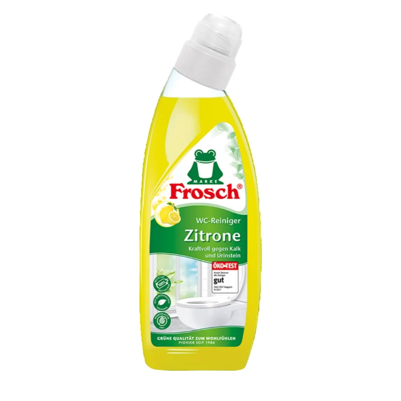 Frosch Detergente WC Limone Disincrostante 750ml - Formula Ecologica Anticalcare